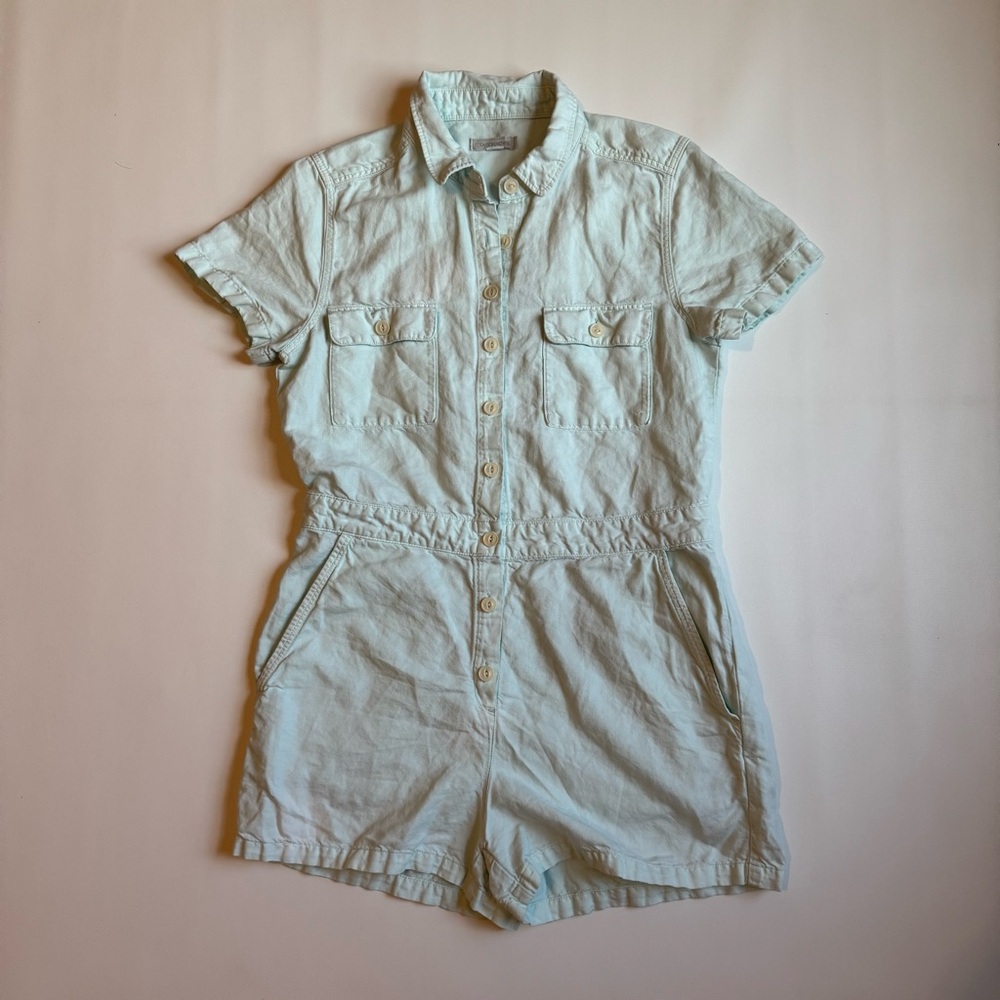 Outerknown S.E.A. SUIT SHORTALL Romper sz Small